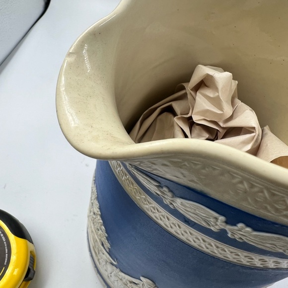 Spode vintage pitcher Fox hunt Blue and white - Picture 6 of 7